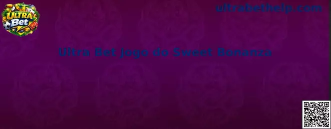 Interface ilustrativa do Ultra Bet Jogo do Sweet Bonanza